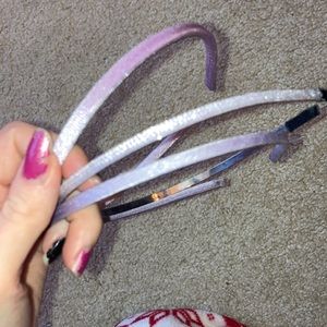 Purple headbands